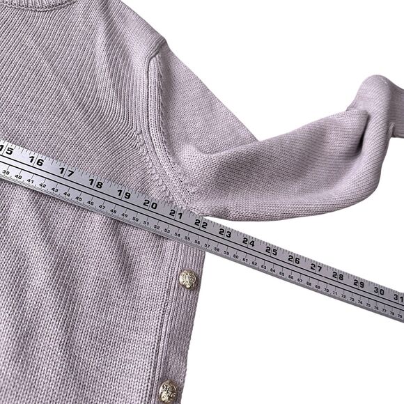 Tuckernuck Bexley Sweater Women’s Medium Light Beige Wool Knitted Long Sleeve - Picture 9 of 11